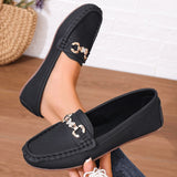 Sandrina | Women’s Round-Toe Slip-On Flats