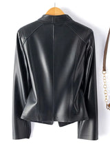 Milly | Women’s Sheepskin Leather Moto Jacket