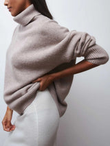Lina | Women’s Oversized Turtleneck Sweater
