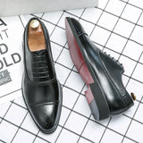 Seth | Men’s Premium Leather Cap-Toe Brogues