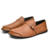Colby | Men’s Burnished Leather Monk Strap Loafers