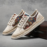Solano | Men’s Bold Pattern Espadrille Sneakers