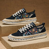 Solano | Men’s Bold Pattern Espadrille Sneakers