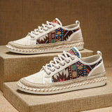 Solano | Men’s Bold Pattern Espadrille Sneakers