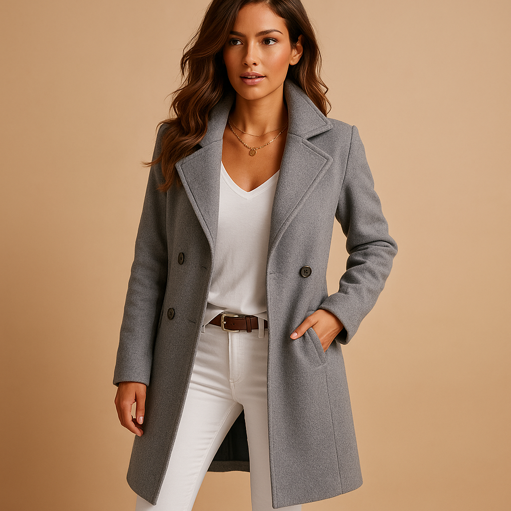 Solera | Women’s Long Buttoned Coat – Bobtasia