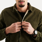 Arnesto | Men’s Corduroy Long Sleeve Shirt
