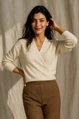 Stahl | Women’s Cashmere Wrap Sweater