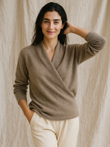 Stahl | Women’s Cashmere Wrap Sweater