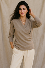 Stahl | Women’s Cashmere Wrap Sweater
