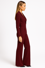 Uniece | Women’s Blazer-Style Long-Sleeve Jumpsuit