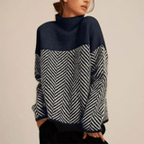 Waynona | Women’s High-Neck Knit Sweater