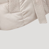 Fritzy | Women’s Puffer Jacket with Hood and Belt