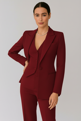 Huga | Women’s Three-Piece Tailored Suit Set