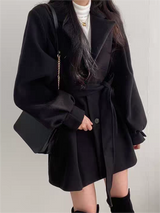 Alveria | Women’s Short Belted Coat