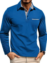 Lucanio | Men’s Long-Sleeve Summer Polo Shirt
