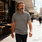 Alessio | Polo en laine mérinos de luxe pour hommes