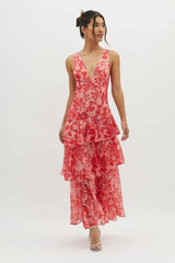 Ailene | Robe maxi en chiffon pour femmes